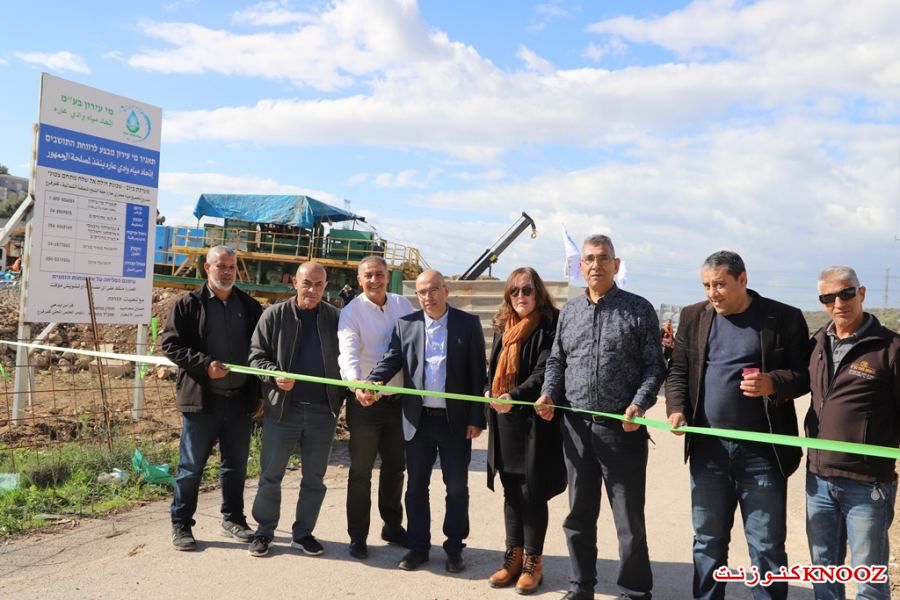 البدء بمشروع الصرف الصحي في كفرقرع بتكلفة 40 مليون شيقل